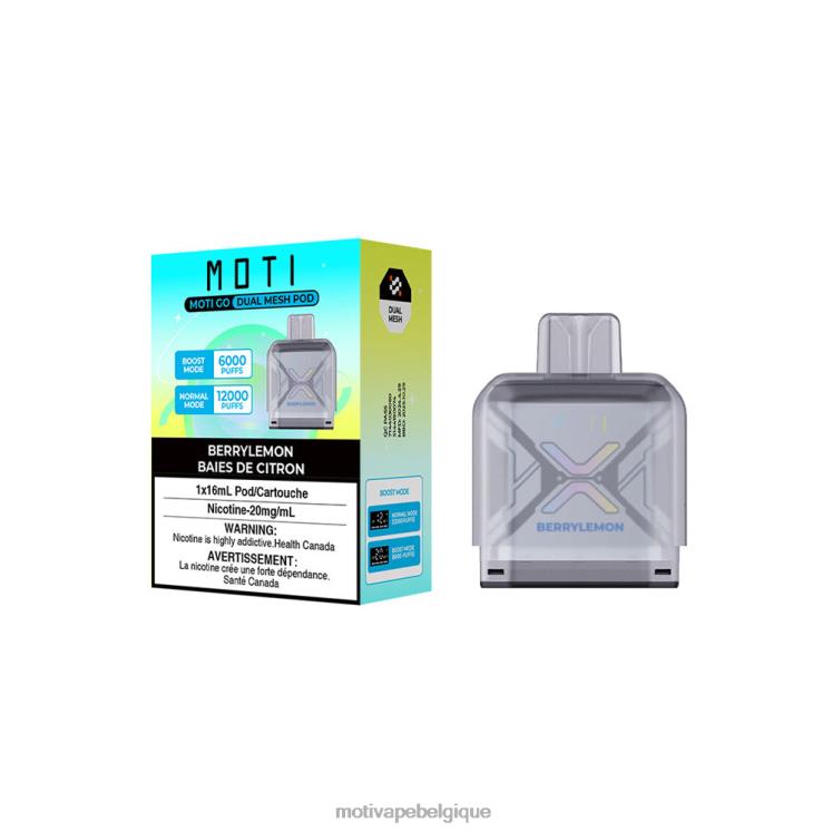 MOTI Belgique DNJ0H93 | MOTI Go Pro dosette jetable rêve bleu