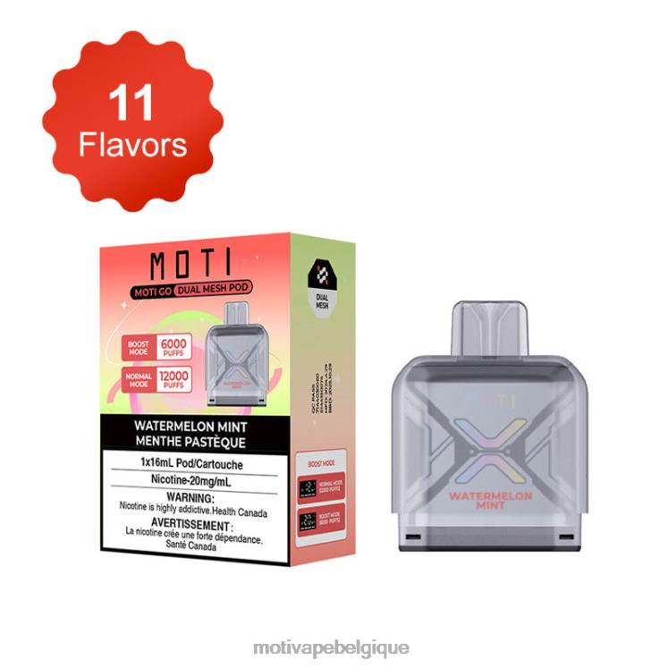 MOTI Vape Amazon DNJ0H90 | MOTI Go Pro dosette jetable baie de citron