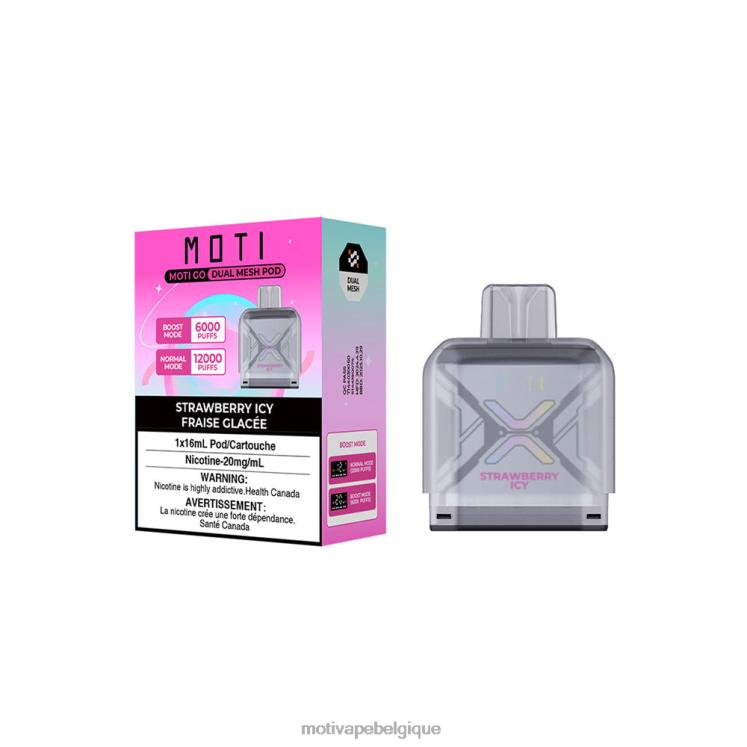 MOTI Vape Amazon DNJ0H90 | MOTI Go Pro dosette jetable baie de citron