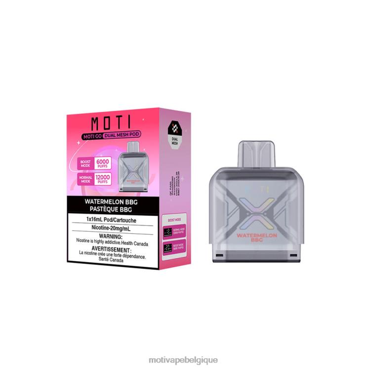 MOTI Vape Amazon DNJ0H90 | MOTI Go Pro dosette jetable baie de citron