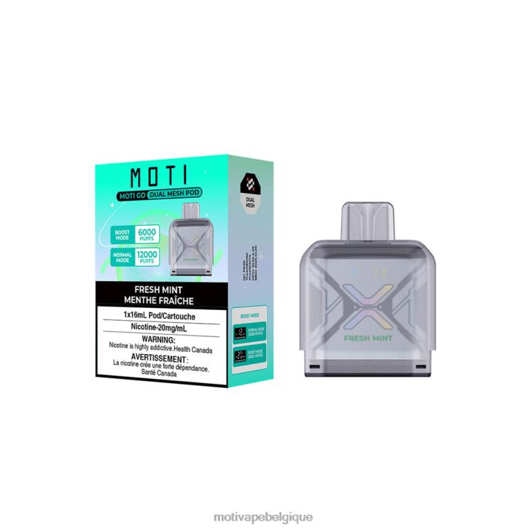 MOTI Vape Amazon DNJ0H90 | MOTI Go Pro dosette jetable baie de citron