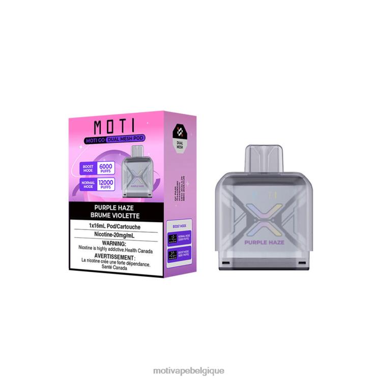 MOTI Vape Amazon DNJ0H90 | MOTI Go Pro dosette jetable baie de citron