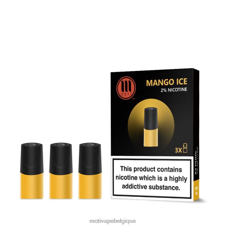 MOTI Vape Disposable Belgique DNJ0H105 | MOTI dosettes classiques congeler la menthe