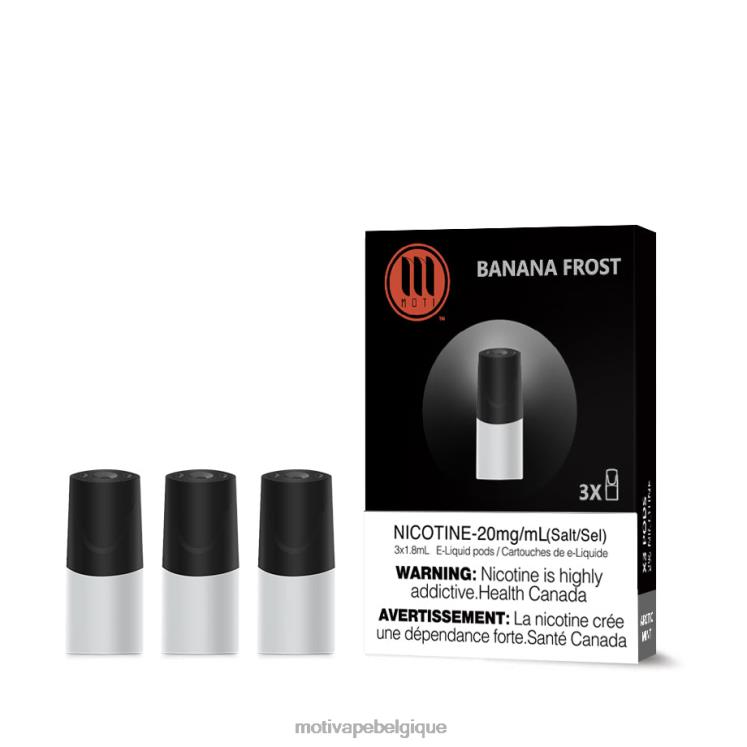 MOTI Vape Disposable Belgique DNJ0H105 | MOTI dosettes classiques congeler la menthe