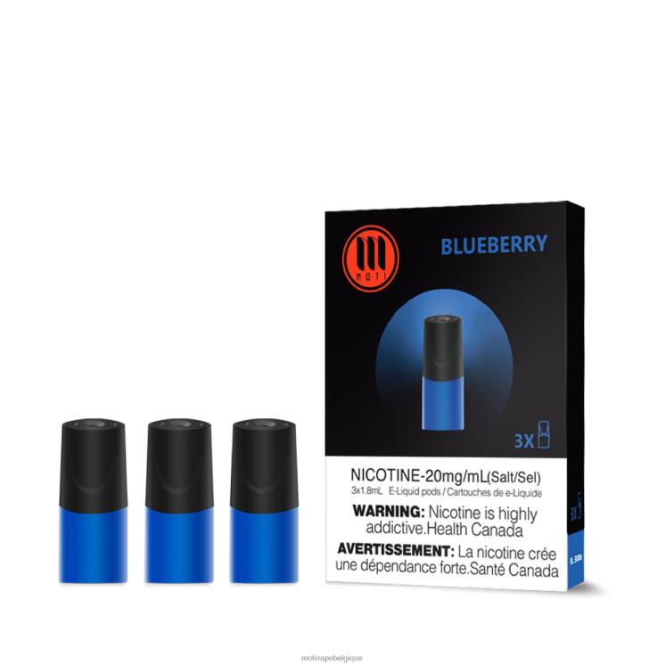 MOTI Vape Disposable Belgique DNJ0H105 | MOTI dosettes classiques congeler la menthe