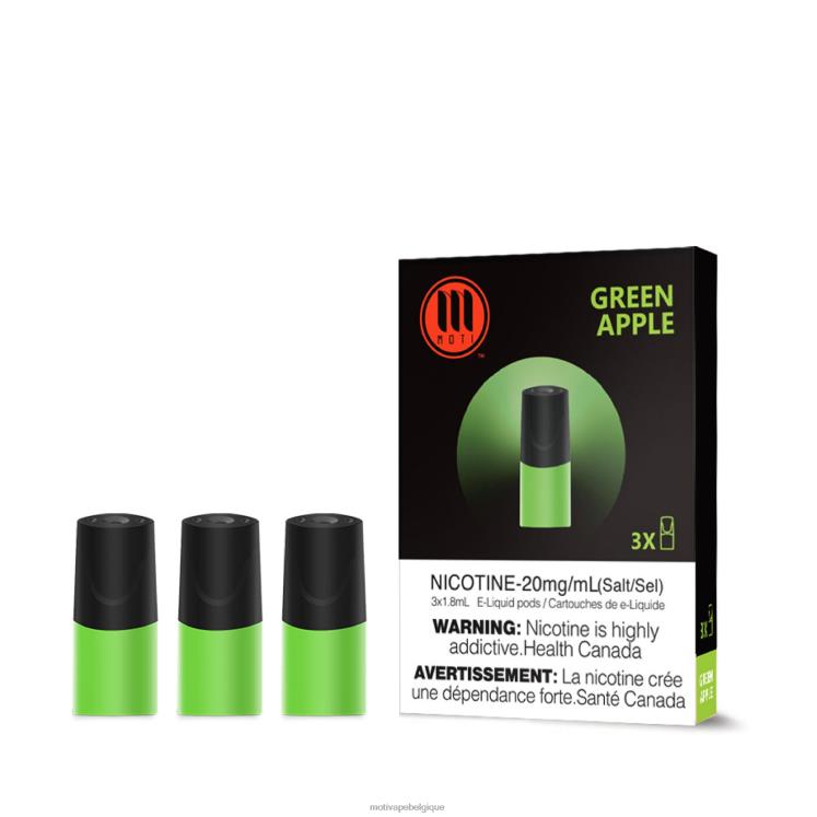MOTI Vape Disposable Belgique DNJ0H105 | MOTI dosettes classiques congeler la menthe