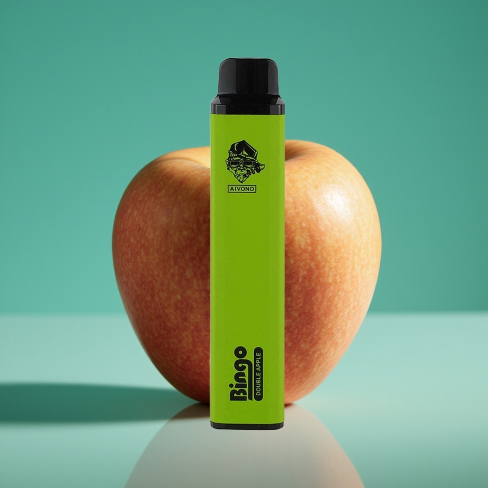 Aivono AIM BINGO 4000 Puffs Double Pomme 1000mAh Rechargeable 10 mL 0%/2%/5% Nicotine