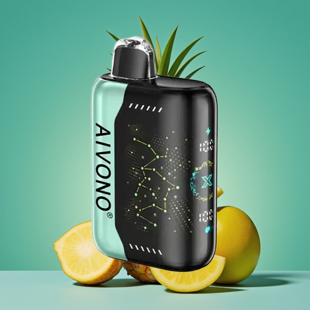 Aivono AIM BOOM 25000 Puffs Vape Jetable Mangue Ananas Acidulé – 28ml E-Liquid, 650mAh, Type-C
