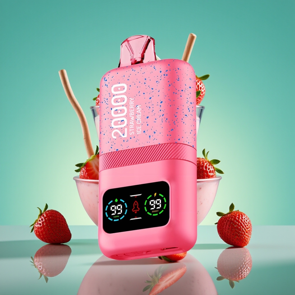 Aivono AIM MAGIC 20000 Puffs - Fraise Glacée - 26ml - Rechargeable Type-C - 0/2/3/5% Nicotine