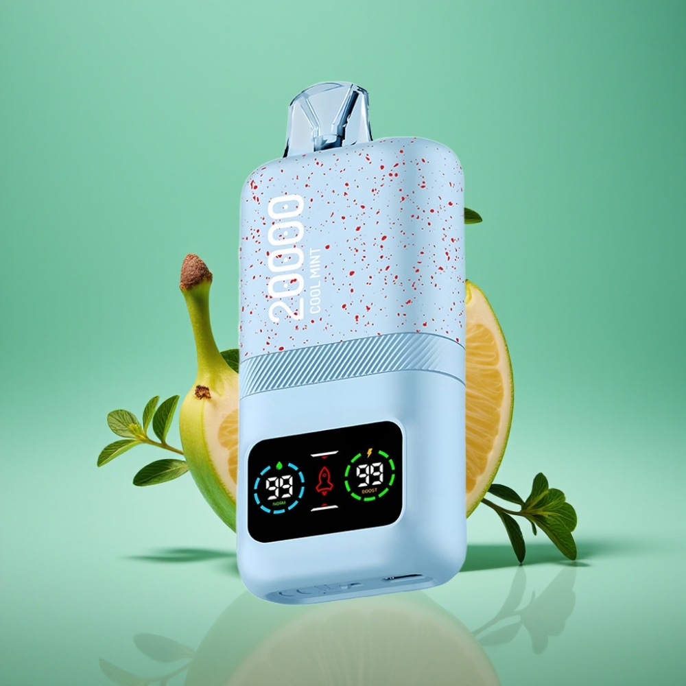 Aivono AIM MAGIC 20000 Puffs Rechargeable Type-C Dual Mesh Menthe Fraîche