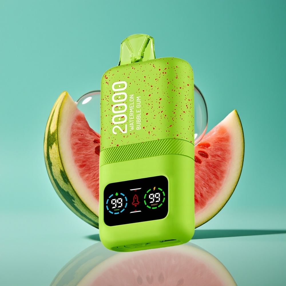 Aivono AIM MAGIC 20000 Puffs Vape Jetable Pastèque Bubble Gum - 26ml - Dual Mesh Coils - Rechargeable Type-C - 0% à 5% Nicotine