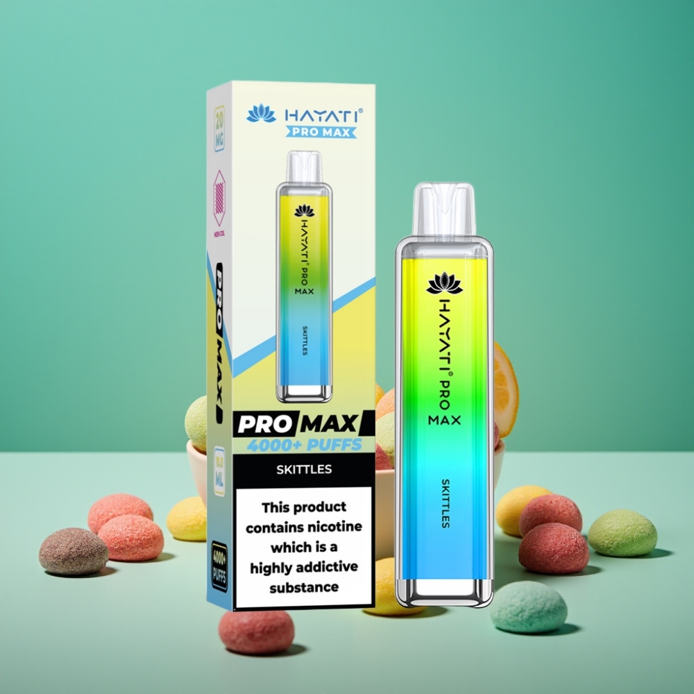 Hayati Pro Max 4000 Puffs Vape Jetable Arlequin Rechargeable 1400mAh - TPD-Compliant