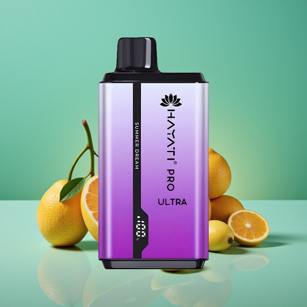Hayati Pro Ultra 15000 Puffs | 850mAh | 2×12ml | 2% Summer Dream