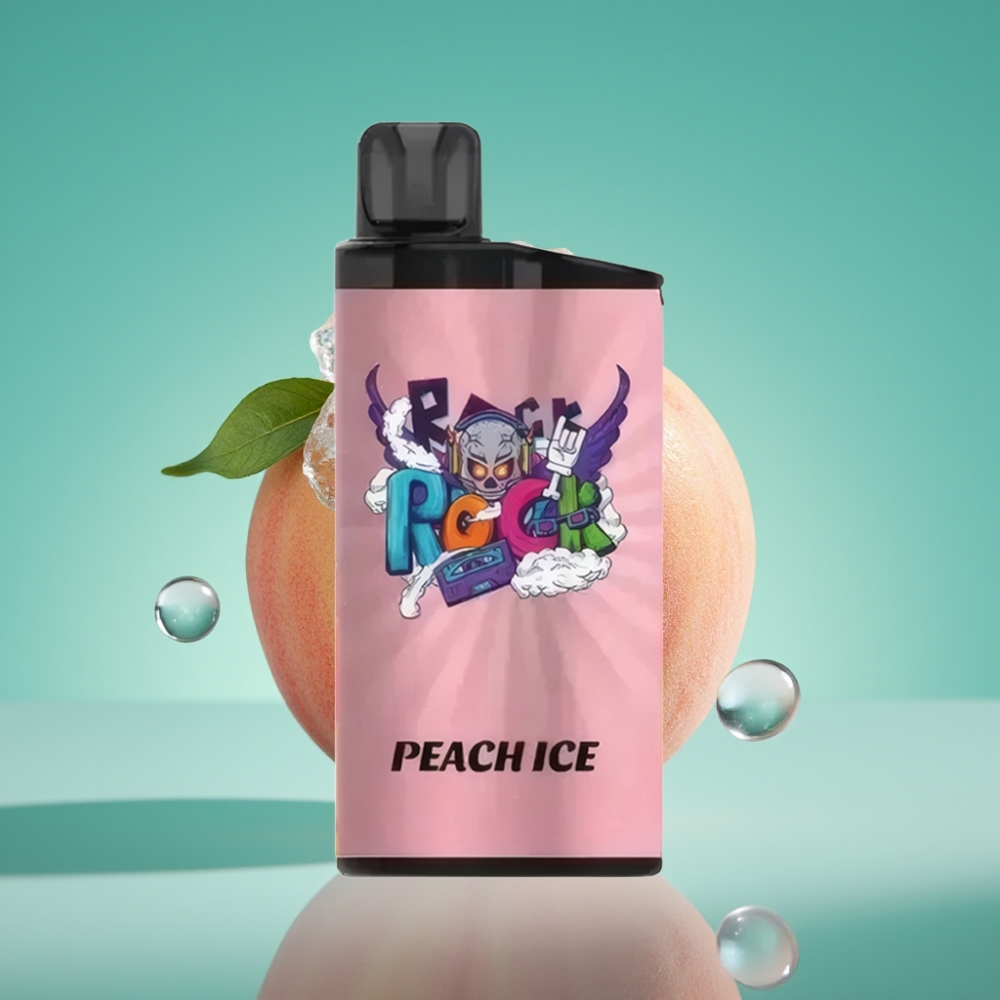 IGET Bar 3500 Puffs Pêche Glacée - 1.2 Ohm Mesh Coil, 1400 mAh, PC+ALU