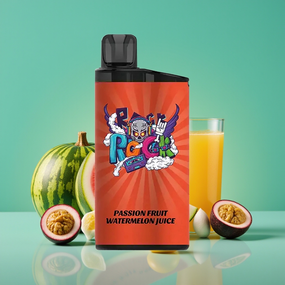 IGET Bar 3500 Puffs Vape Disposable – Passion Fruit Watermelon / 1400 mAh – 1.2 Ohm Mesh Coil – PC+ALU