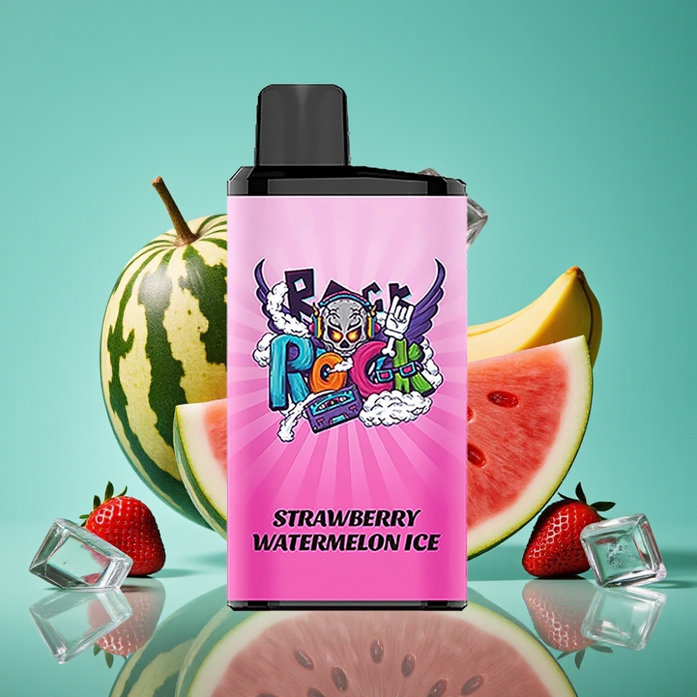 IGET Bar Pro 10000 Puffs - Fraise Pastèque Glacée - 2000 mAh - 1.2 Ohm Mesh Coil