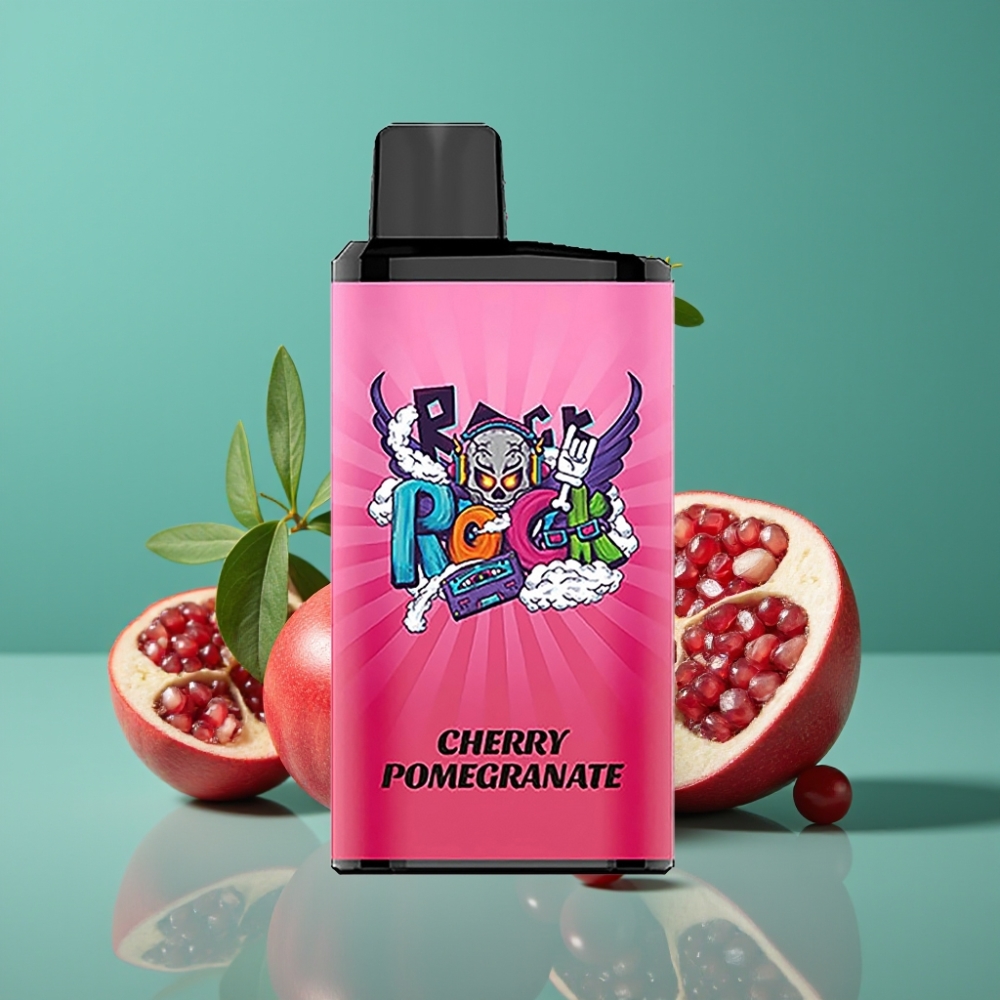 IGET Bar Pro 10000 Puffs Vape Disposable Cerise-Grenade - 2000 mAh, 1.2 Ohm Mesh Coil, PC+ALU, 93 g