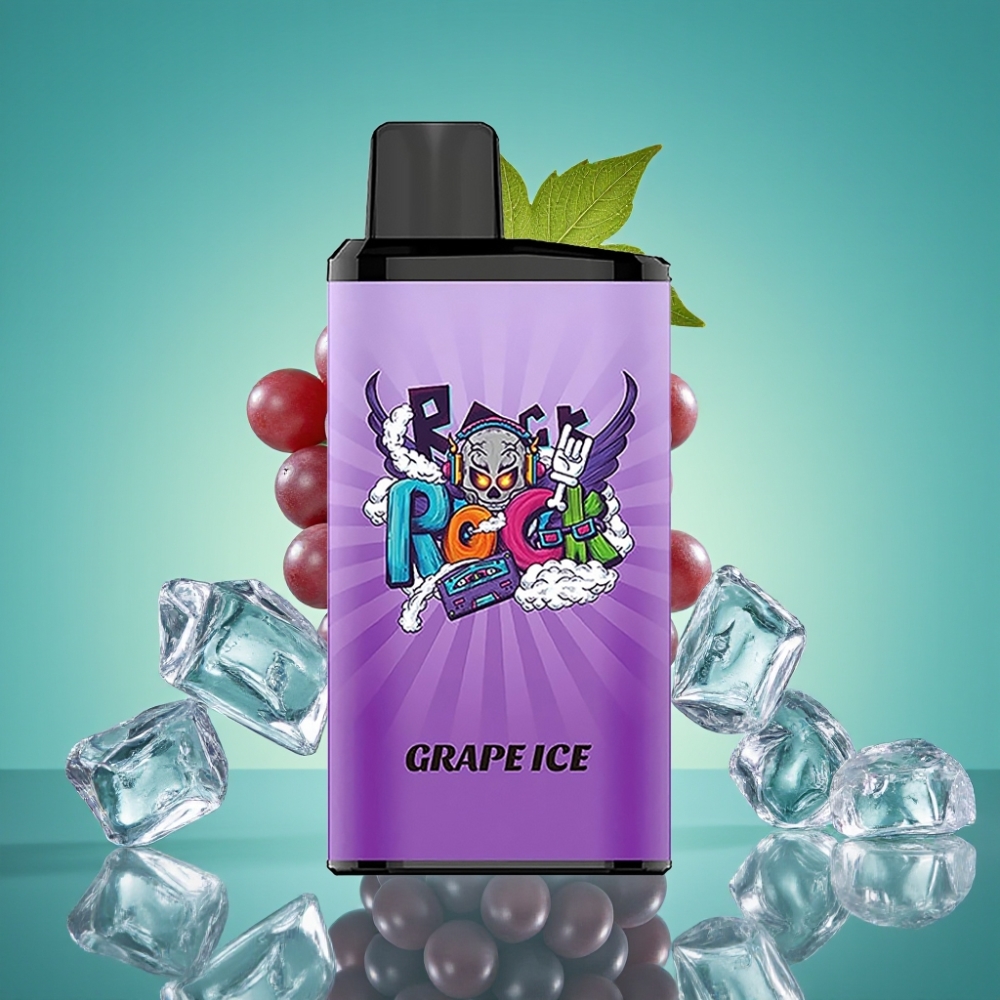 IGET Bar Pro 10000 Puffs Vape Disposable Glace Raisin - 2000 mAh, 1.2 Ohm Mesh Coil, PC+ALU