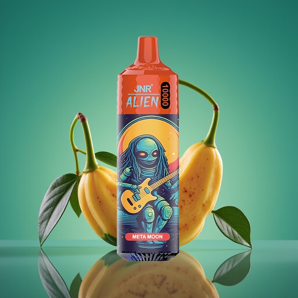 JNR Alien 10000 Puffs Vape Jetable Meta Lune – 20ml E-liquide, 850mAh, Type-C, LED RGB, Design Sportif