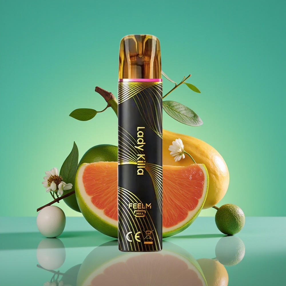 JNR Black&Golden 800 Puffs Vape Jetable Lady Killa – 550mAh, 2ml, TPD, Nicotine 2%