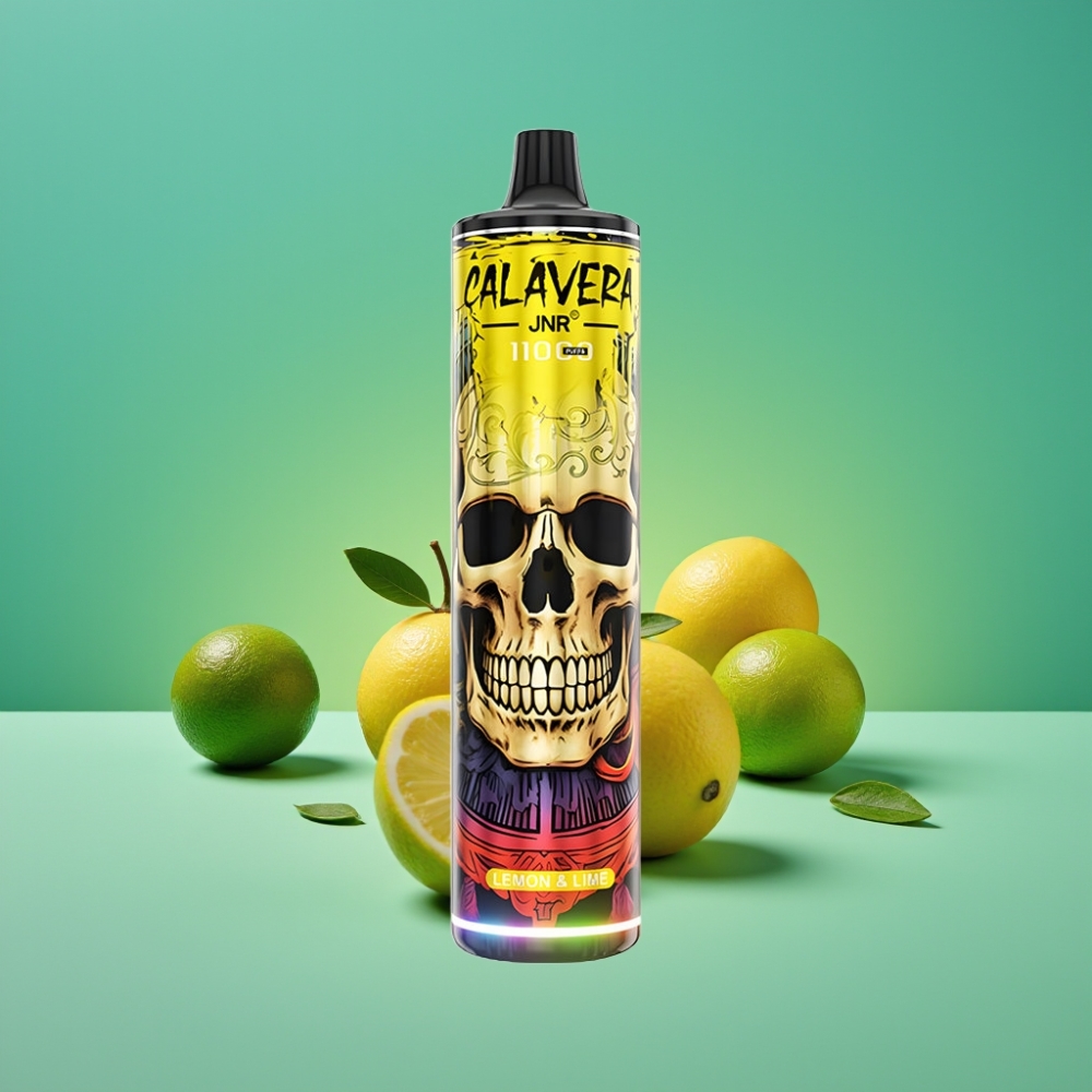 JNR Calavera 11000 Puffs Type-C 850mAh 21ml Vape Jetable Citron & Citron Vert 0%/2%/5% Nicotine