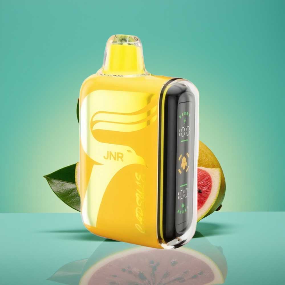 JNR Capsule 15000 Puffs Vape Jetable Tropical Punch – 20ml E-Liquid, 850mAh Battery, Dual Mesh Coil, Smart LED Display, Boost Mode, Type-C Charge, 2%/5% Nicotine