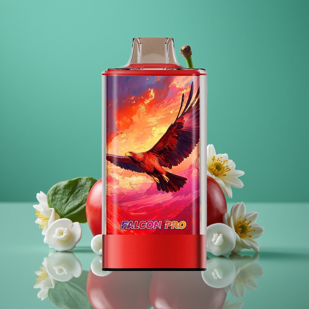 JNR Falcon Pro 28000 Vape Disposable Cerise Cola – 30ml, 28000 Puffs, 5% Nicotine, Dual Mesh Coil, USB-C