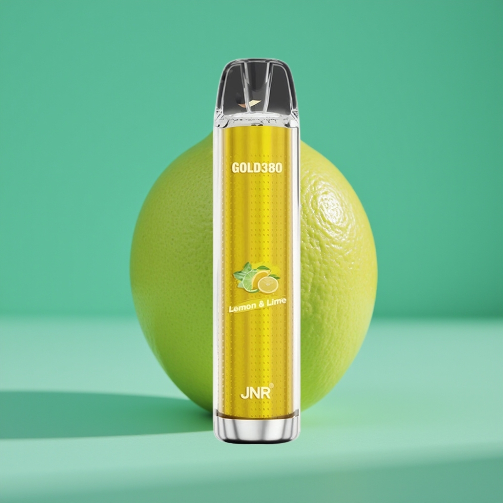 JNR Gold380 6000 Puffs Vape Jetable Citron Vert-Lime 1500mAh 13ml 0%/2%/5% Nicotine