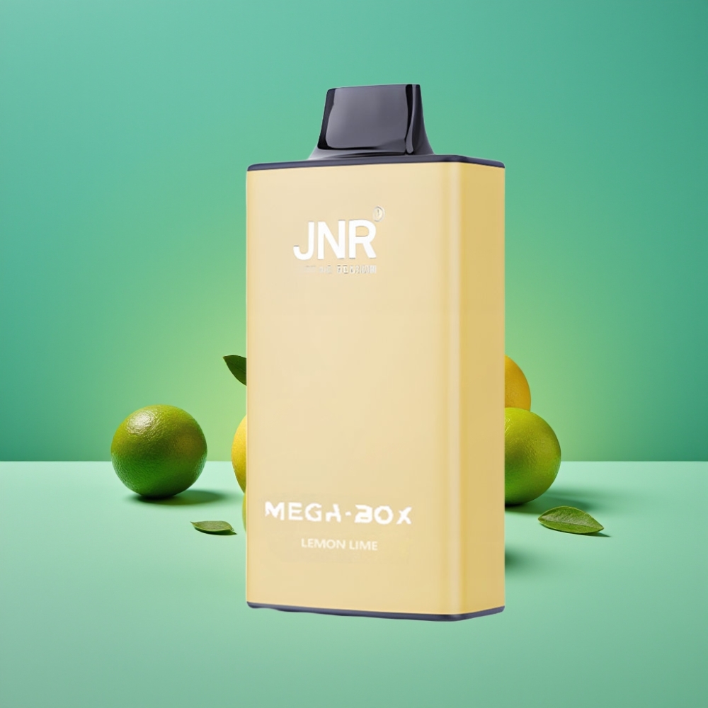 JNR Mega Box 25000 Puffs Citron & Citron Vert - 30ml E-liquide, 850mAh, Double Mesh Coil