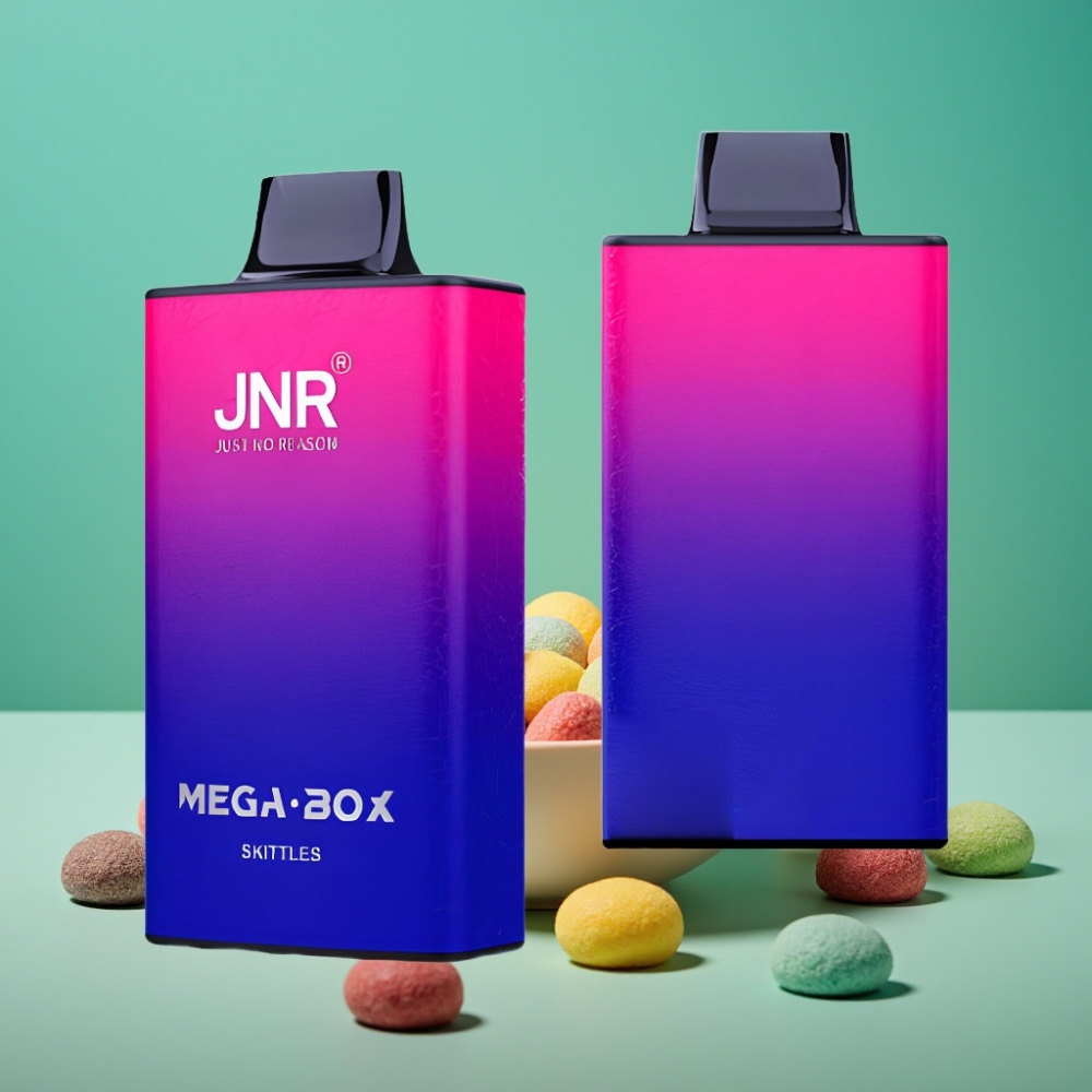 JNR Mega Box 25000 Puffs Vape Jetable Skittles - 30ml, 850mAh, Charge Type-C
