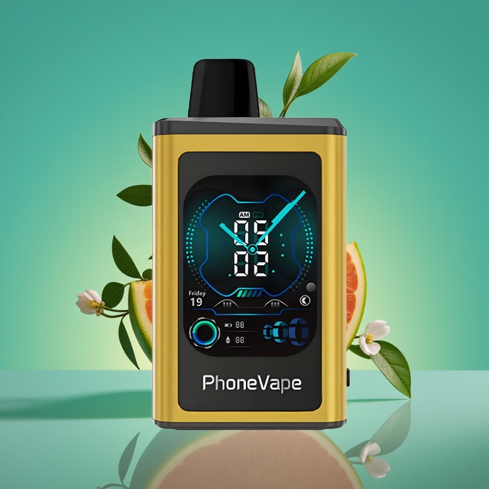 JNR PhoneVape 30000 puffs Vape Jetable Fucking Fab avec Batterie Rechargeable 850mAh Type-C, Turbo Mode, Affichage Complet et Contrôle par App