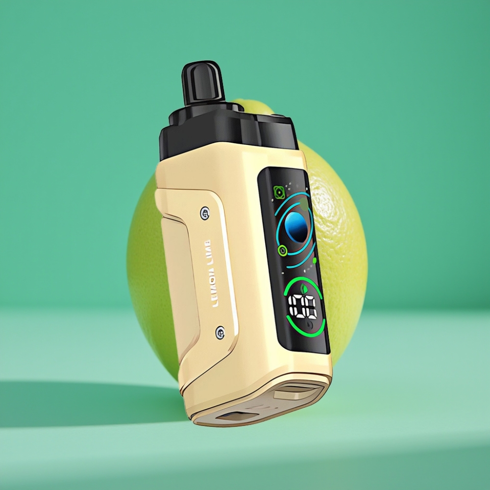 Razz Bar 45000 Puffs Vape Jetable Citron Vert et Framboise avec Bobine Mesh 1.0 Ohm et Batterie 650 mAh Rechargeable Type-C