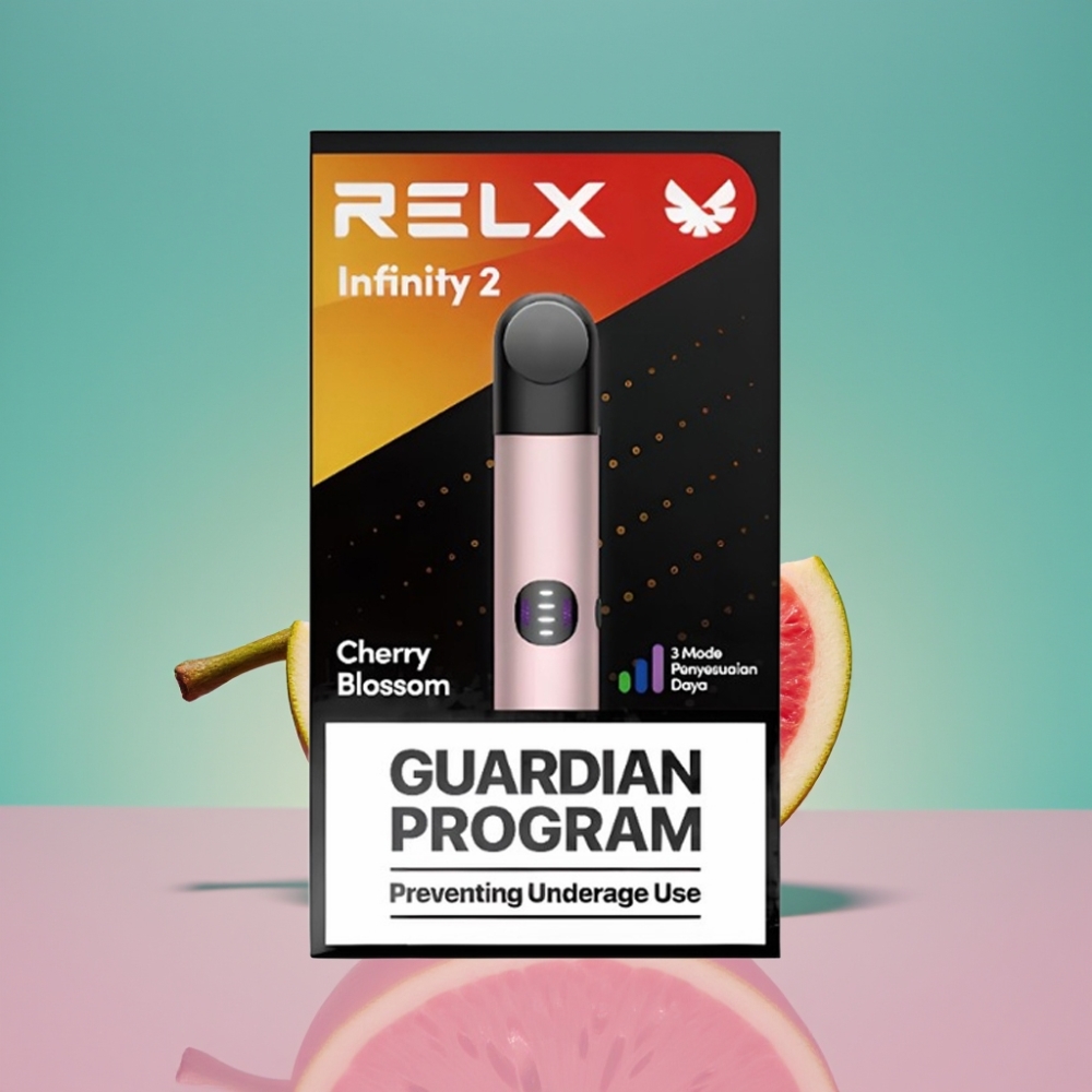 RELX Infinity 2 - Appareil de Vape Rose - 1,9 ml / 650 Puffs - Design Métallique - 440mAh - 3 Modes - USB-C