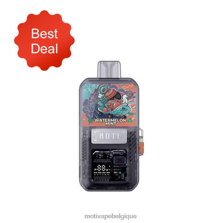 MOTI Vape Amazon DNJ0H80 | MOTI Go Pro pod+appareil jetable menthe fraîche