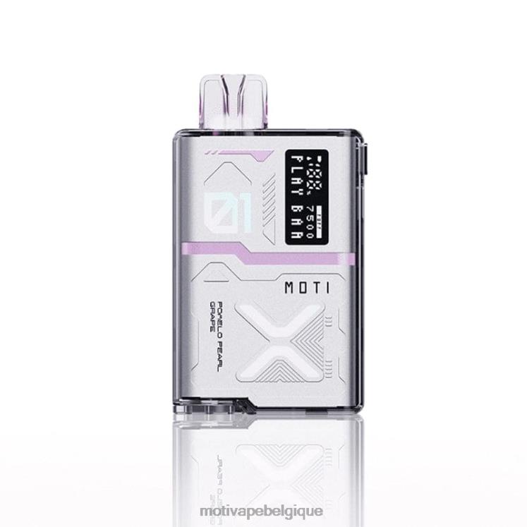 MOTI Vape Review DNJ0H56 | MOTI Play Bar 7500 vapes jetables (5%, 7500 bouffées) pêche pomme aigre
