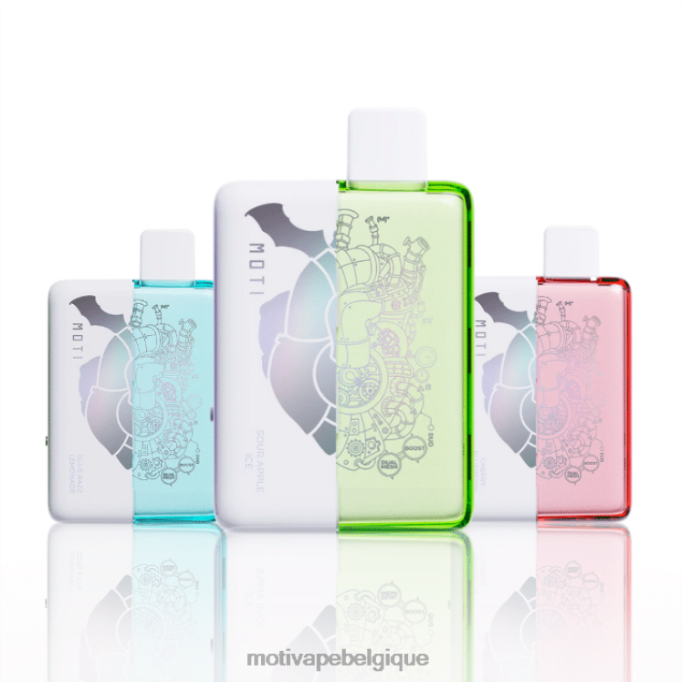 MOTI Vape Bruxelles DNJ0H72 | MOTI Duo 9000 vapes jetables (5%, 9000 bouffées) explosion d\'arc-en-ciel tropical
