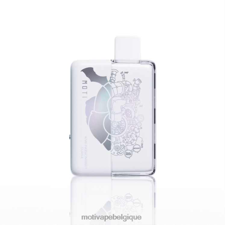 MOTI Vape Bruxelles DNJ0H72 | MOTI Duo 9000 vapes jetables (5%, 9000 bouffées) explosion d\'arc-en-ciel tropical