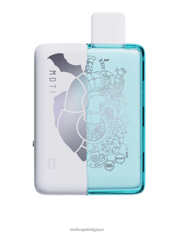 MOTI Vape Bruxelles DNJ0H72 | MOTI Duo 9000 vapes jetables (5%, 9000 bouffées) explosion d\'arc-en-ciel tropical