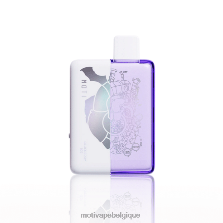 MOTI Vape Bruxelles DNJ0H72 | MOTI Duo 9000 vapes jetables (5%, 9000 bouffées) explosion d\'arc-en-ciel tropical