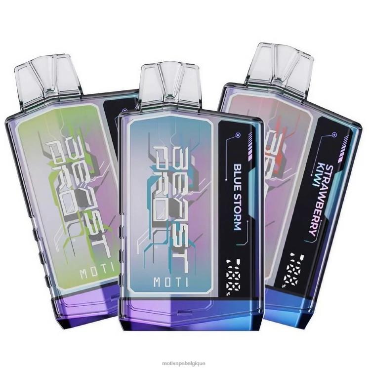 MOTI Vape Bruxelles DNJ0H42 | MOTI Beast Pro vape jetable (5%, 10000 bouffées) cola pétillant